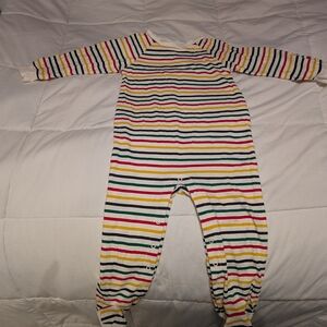 HBC Stripes Kids Footie One Piece